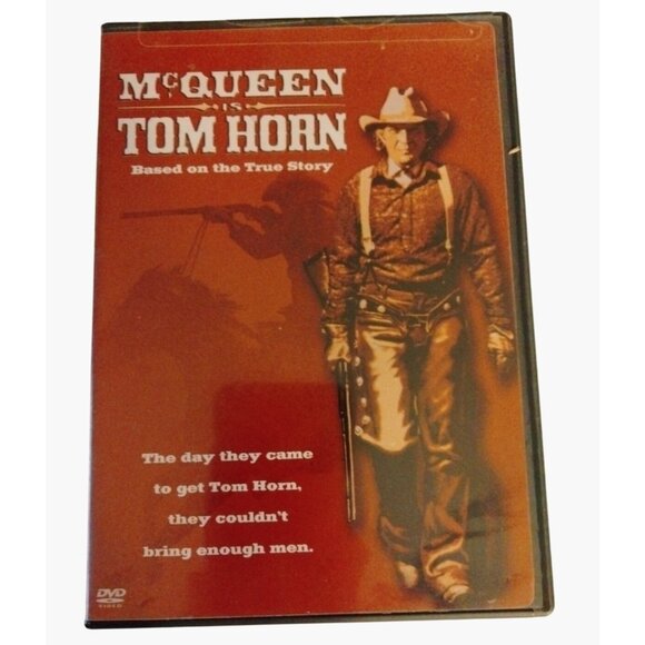Tom Horn Steve McQueen DVD Movie Based On True Story 2003 - Picture 1 of 4